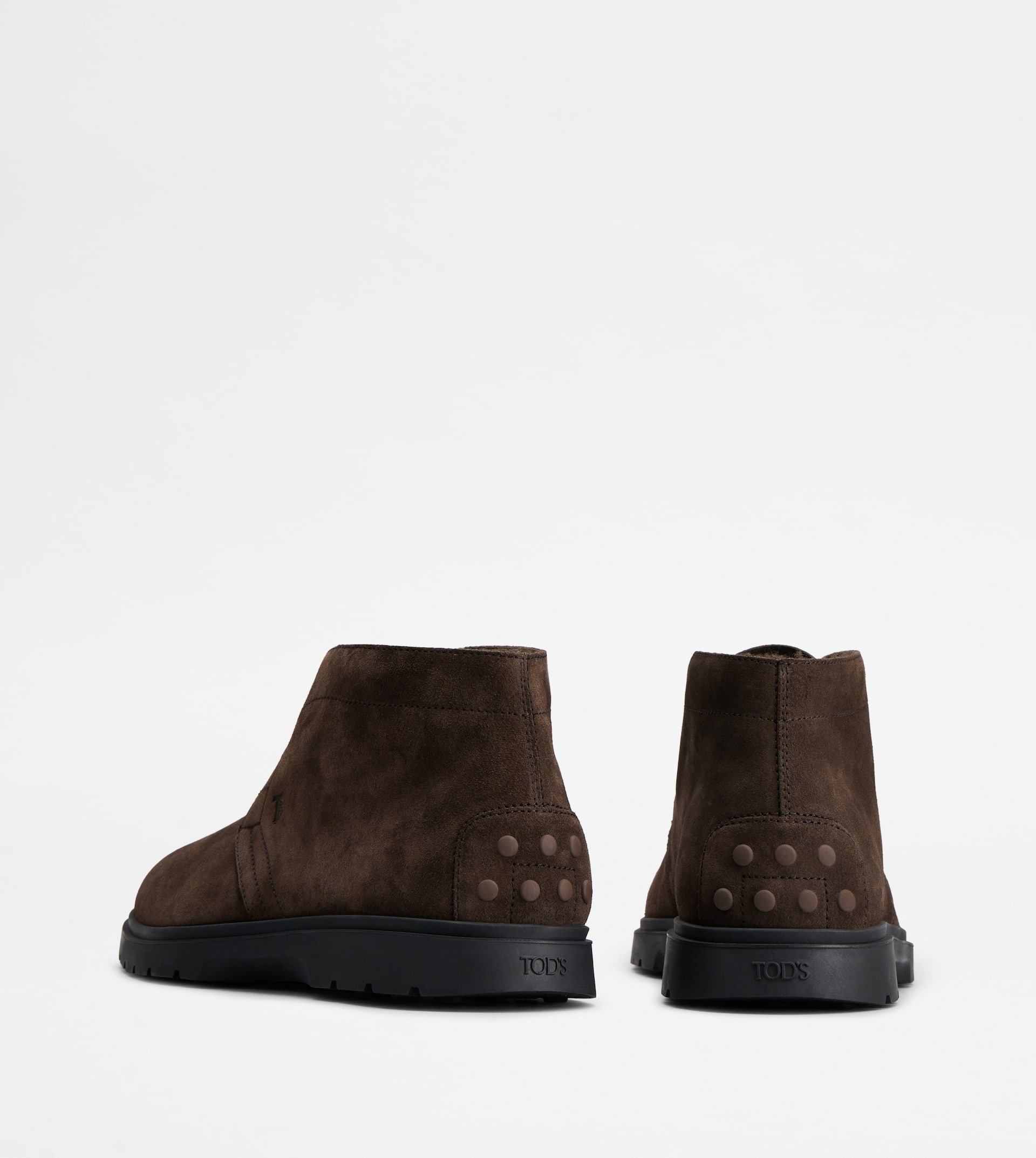 DESERT BOOTS IN SUEDE - FURRY LINING - BROWN - 3