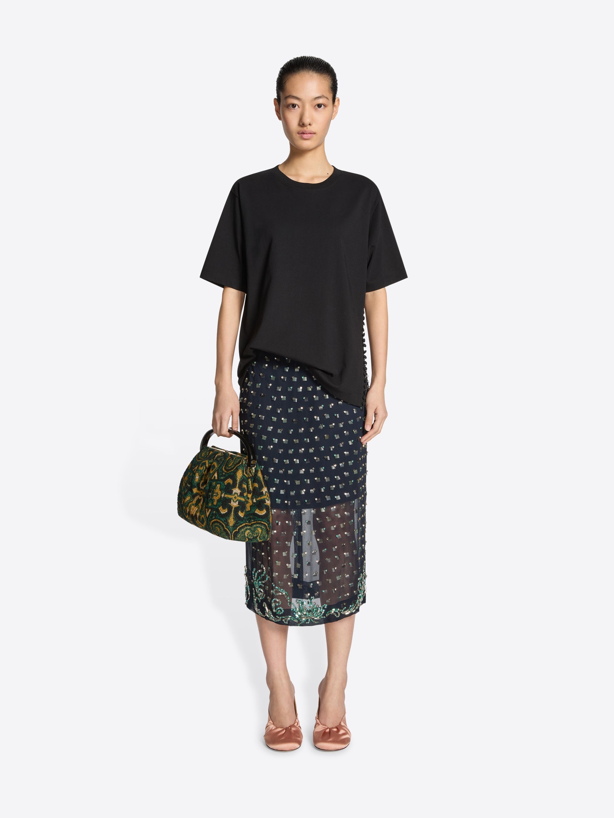 EMBELLISHED SKIRT - 2