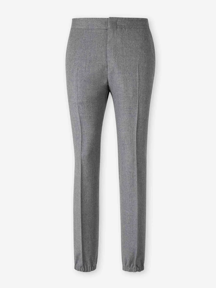 Zegna Straight Wool Pants - 1
