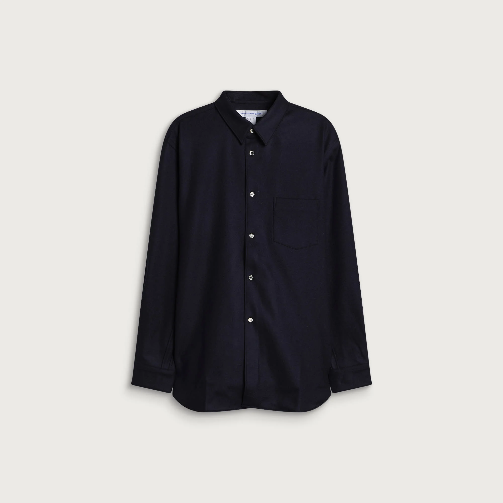 Comme des Garçons SHIRT Wool Nylon Flannel Shirt - 1