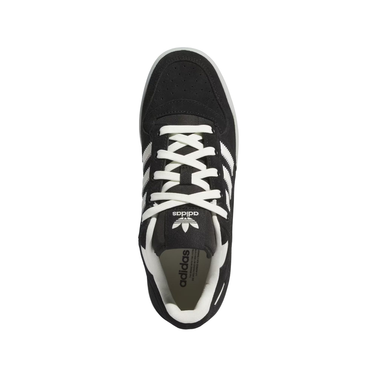 (WMNS) adidas Forum Low CL 'Core Black Ivory' IH0209 - 5