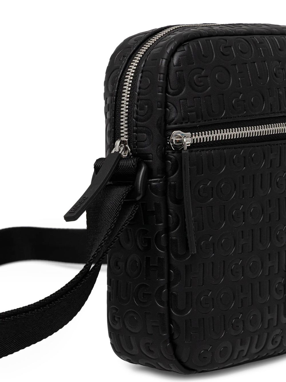 debossed-logo messenger bag - 5