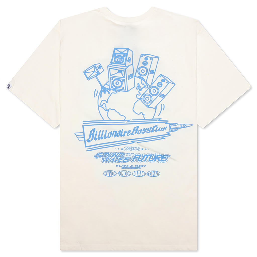 SOUND WAVES TEE - WINTER WHITE - 2