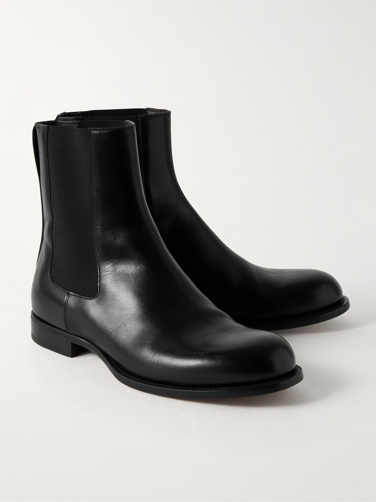 Novus Leather Chelsea Boots Black - 4
