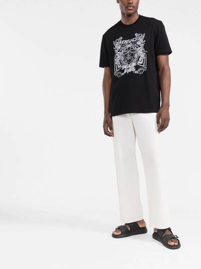 VERSACE Medusa Head-print T-shirt outlook