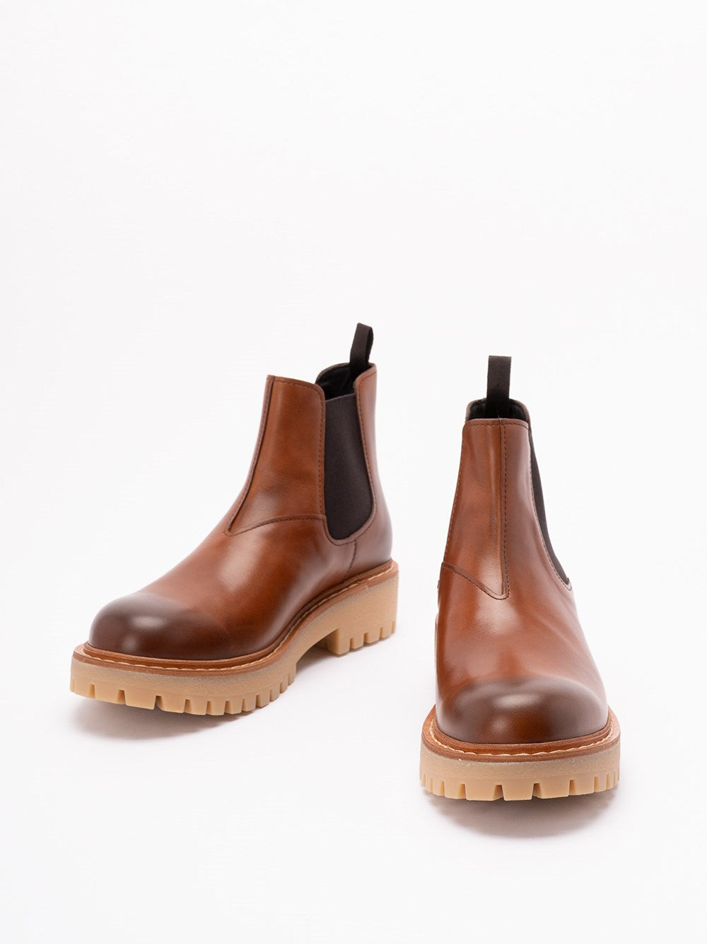Prada Men Leather Ankle Boots - 2