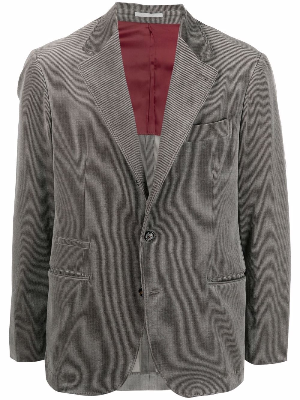 single-breasted tailored blazer - 1