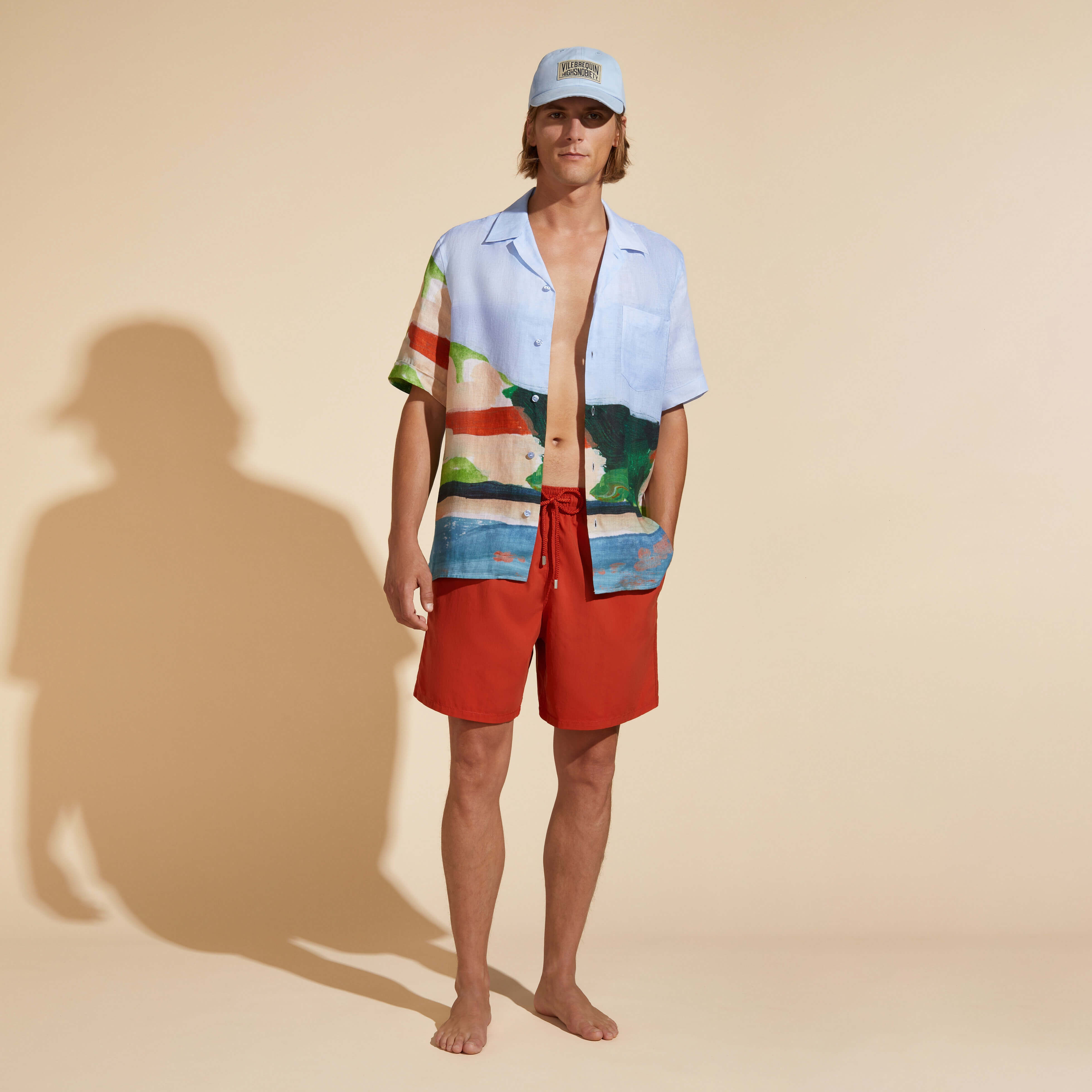 Men Swim Trunks Solid - Vilebrequin x Highsnobiety - 5