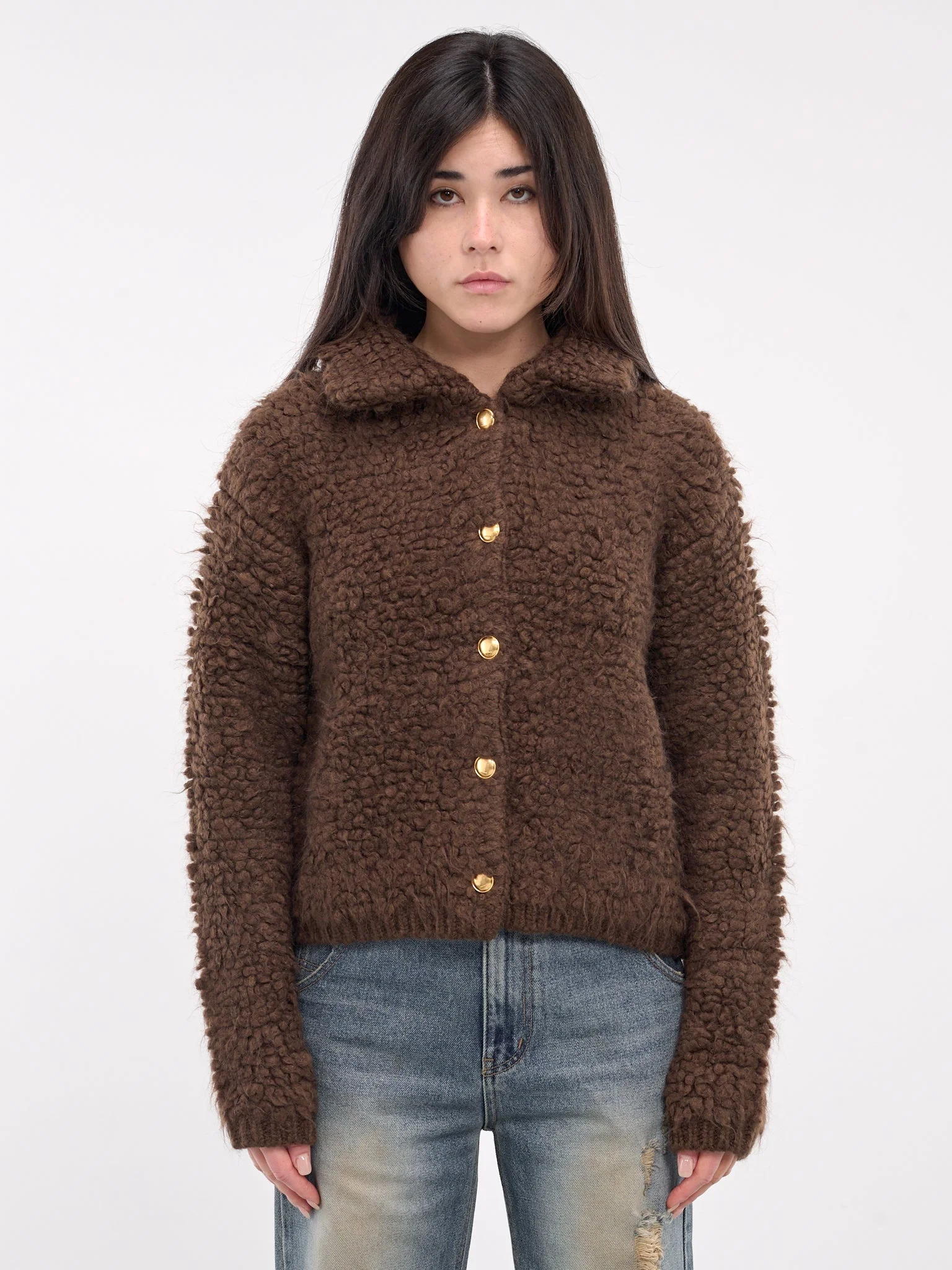 Boucle Cardigan - 1