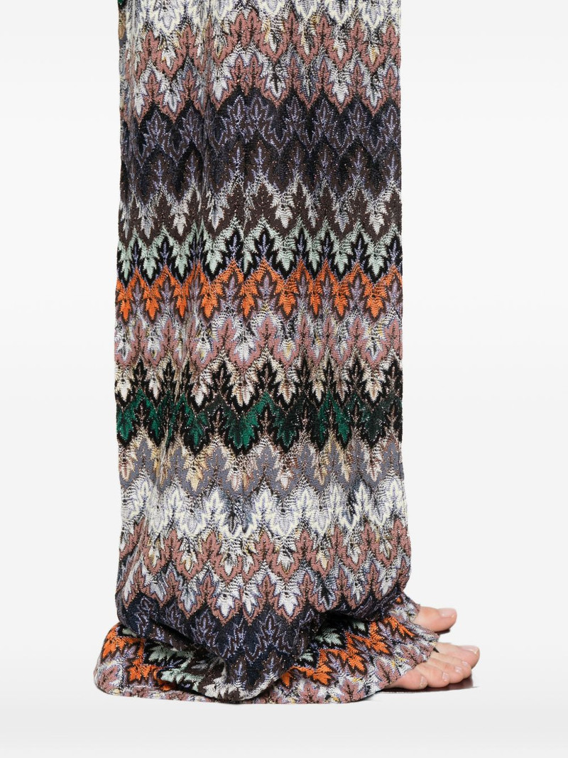 elasticated-waistband trousers 5