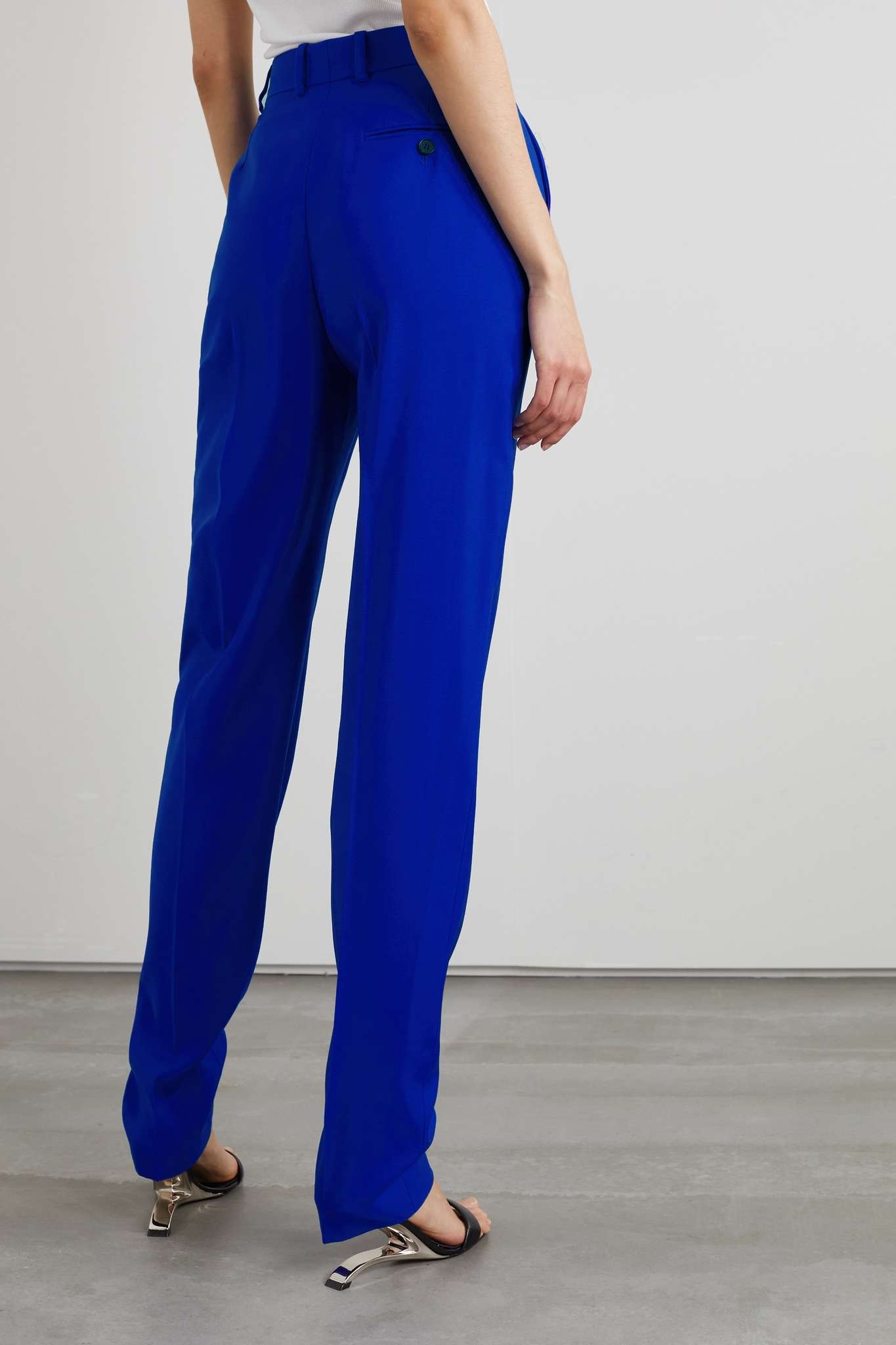 Grain de poudre wool straight-leg pants - 4