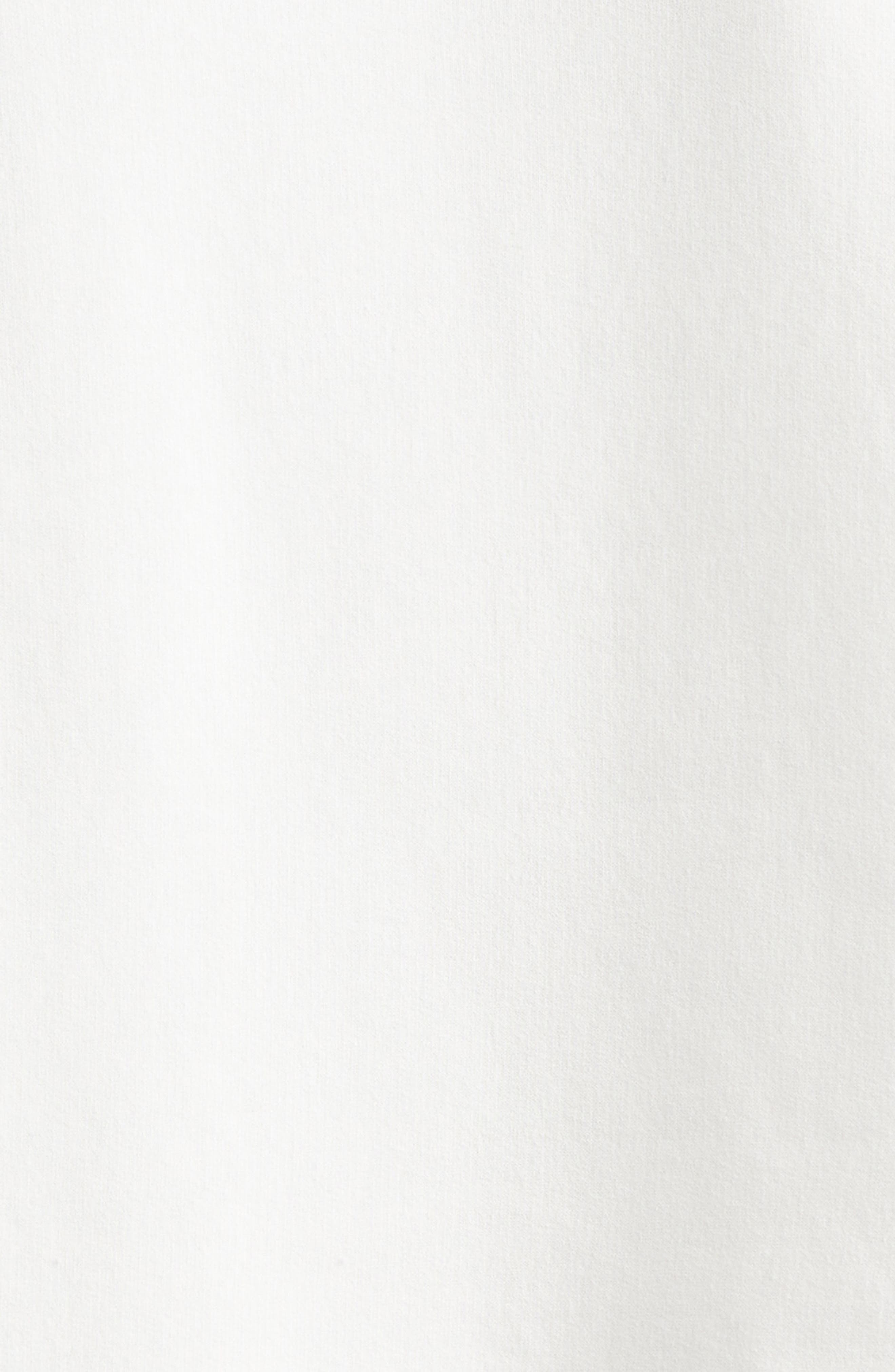 Bode Finish Line Embroidered Fleece Graphic Sweatshirt in Cream at Nordstrom - 6