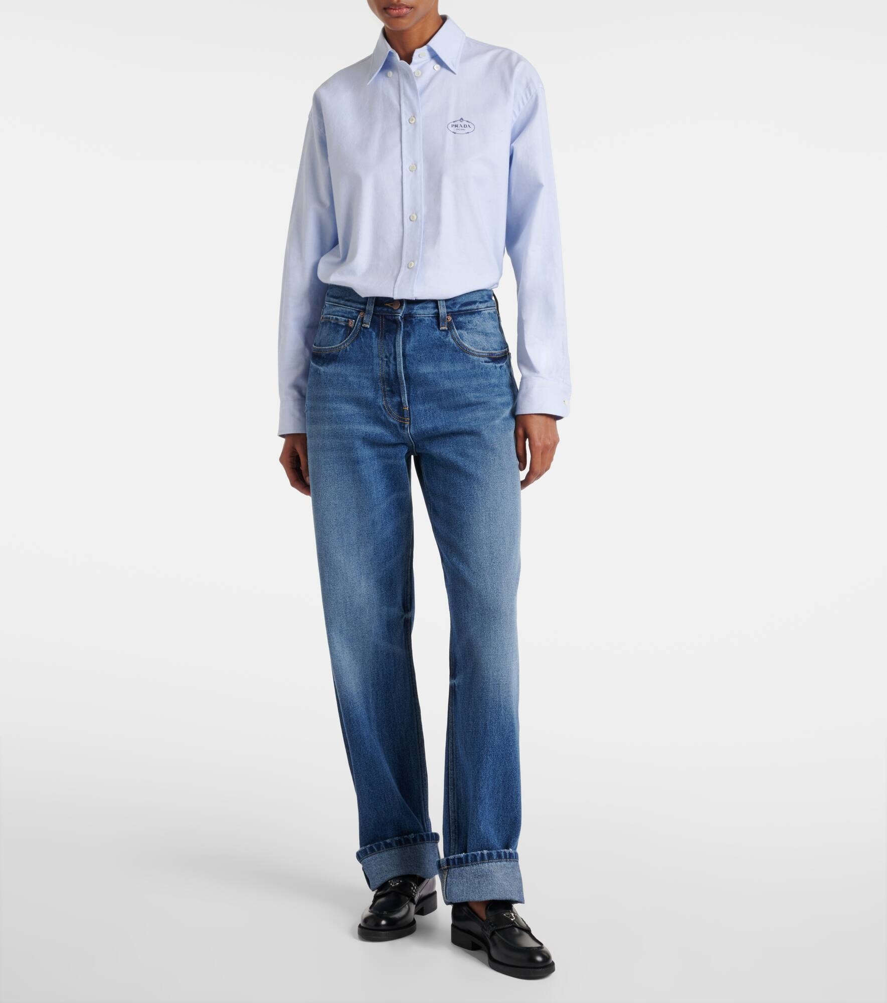 Wide-leg jeans - 7