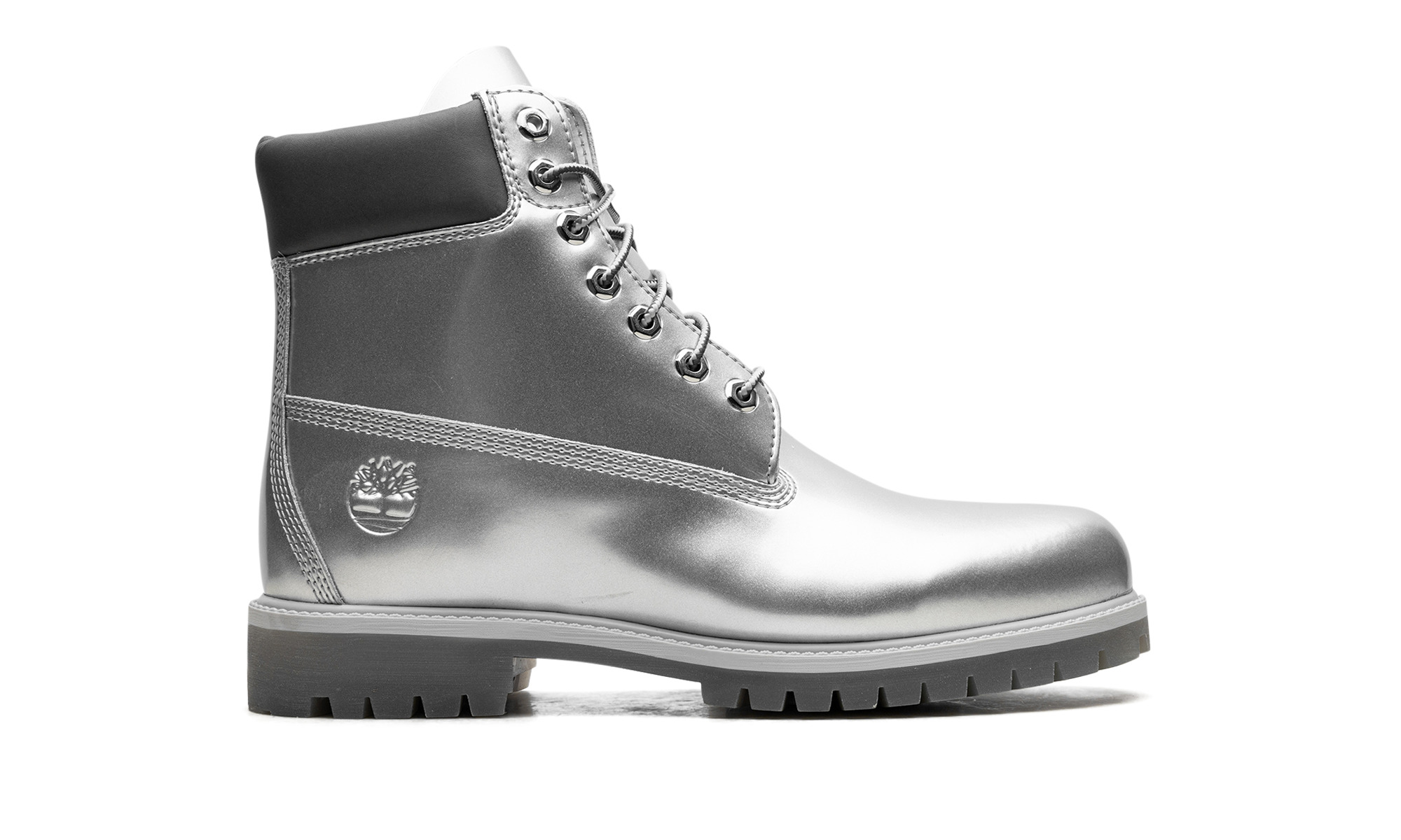 6 Inch Premium Boot "Veneda Carter - Silver" - 6