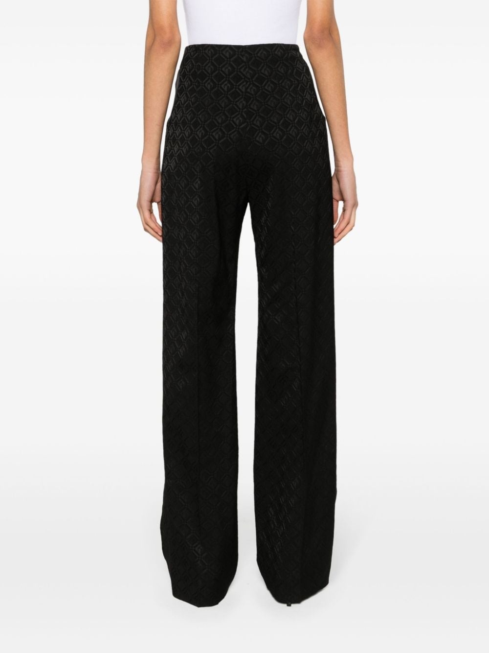 Moon Diamant-jacquard trousers - 4