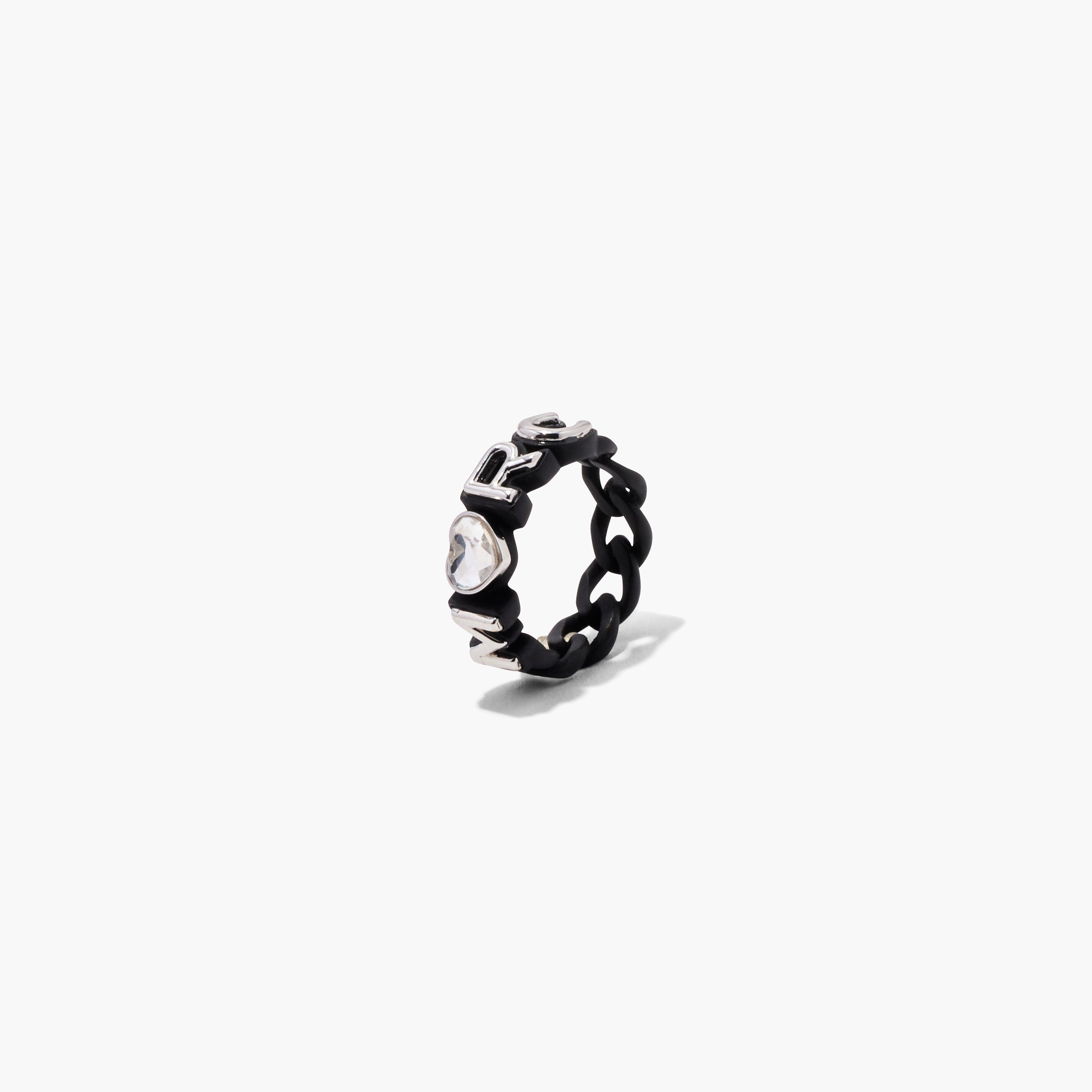 THE CHARMED MARC CHAIN RING - 4