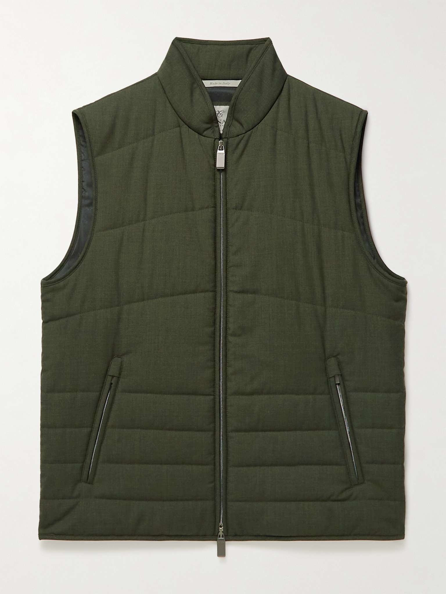 Quilted Wool Gilet - 1