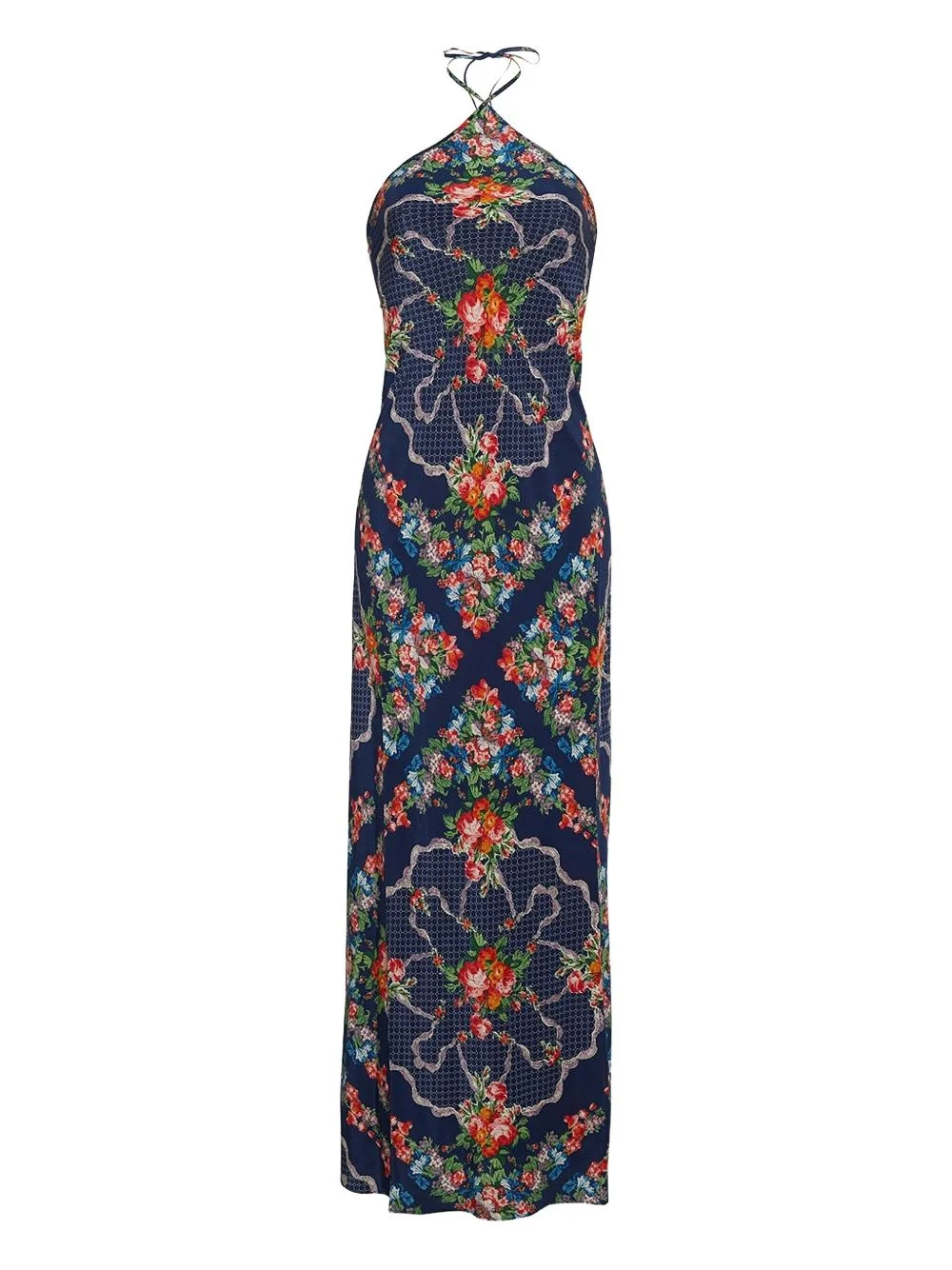 Andes floral-print maxi dress - 1