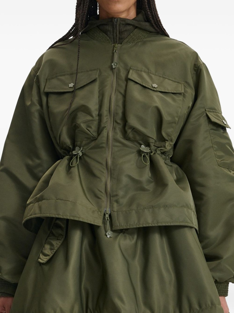 CECILIE BAHNSEN Birdie drawstring pocket jacket outlook