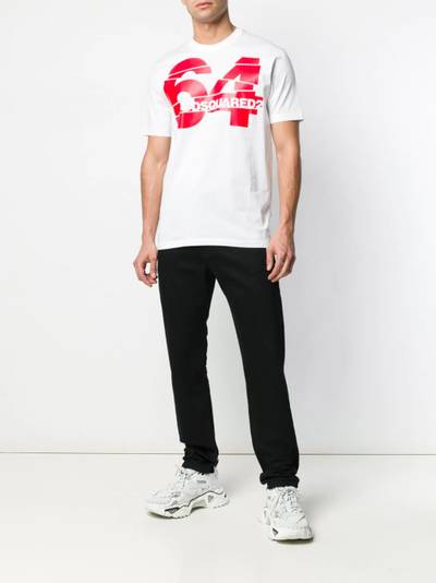 DSQUARED2 logo print T-shirt outlook