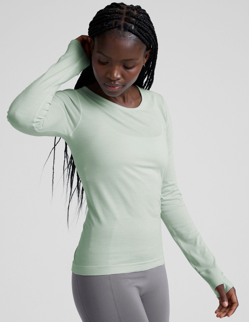 BEYOND YOGA LuxeKnit Merino Wool Crewneck outlook