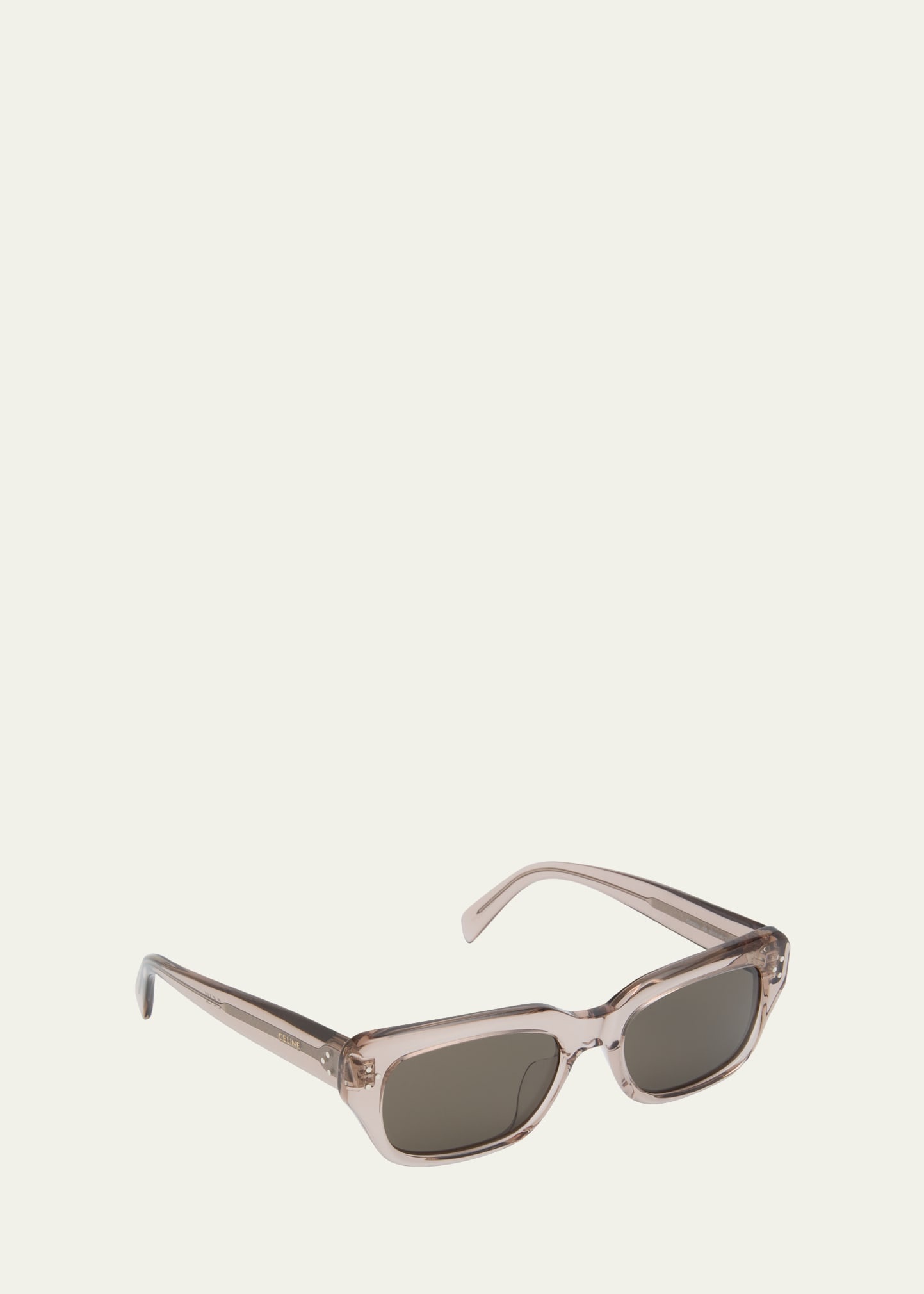 Men's 3-Dot Acetate Rectangle Sunglasses - 3