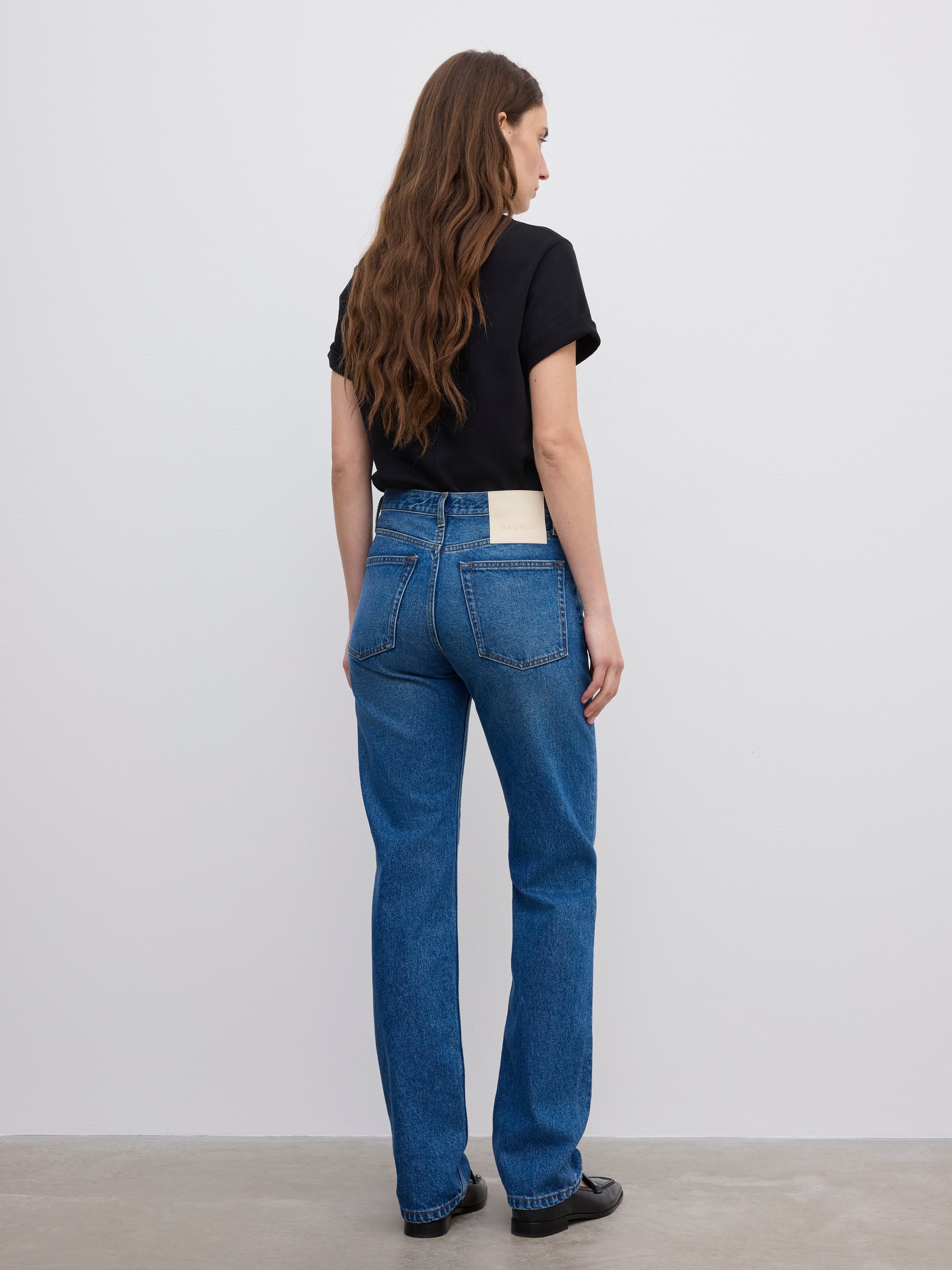 Straight Leg Denim - 4