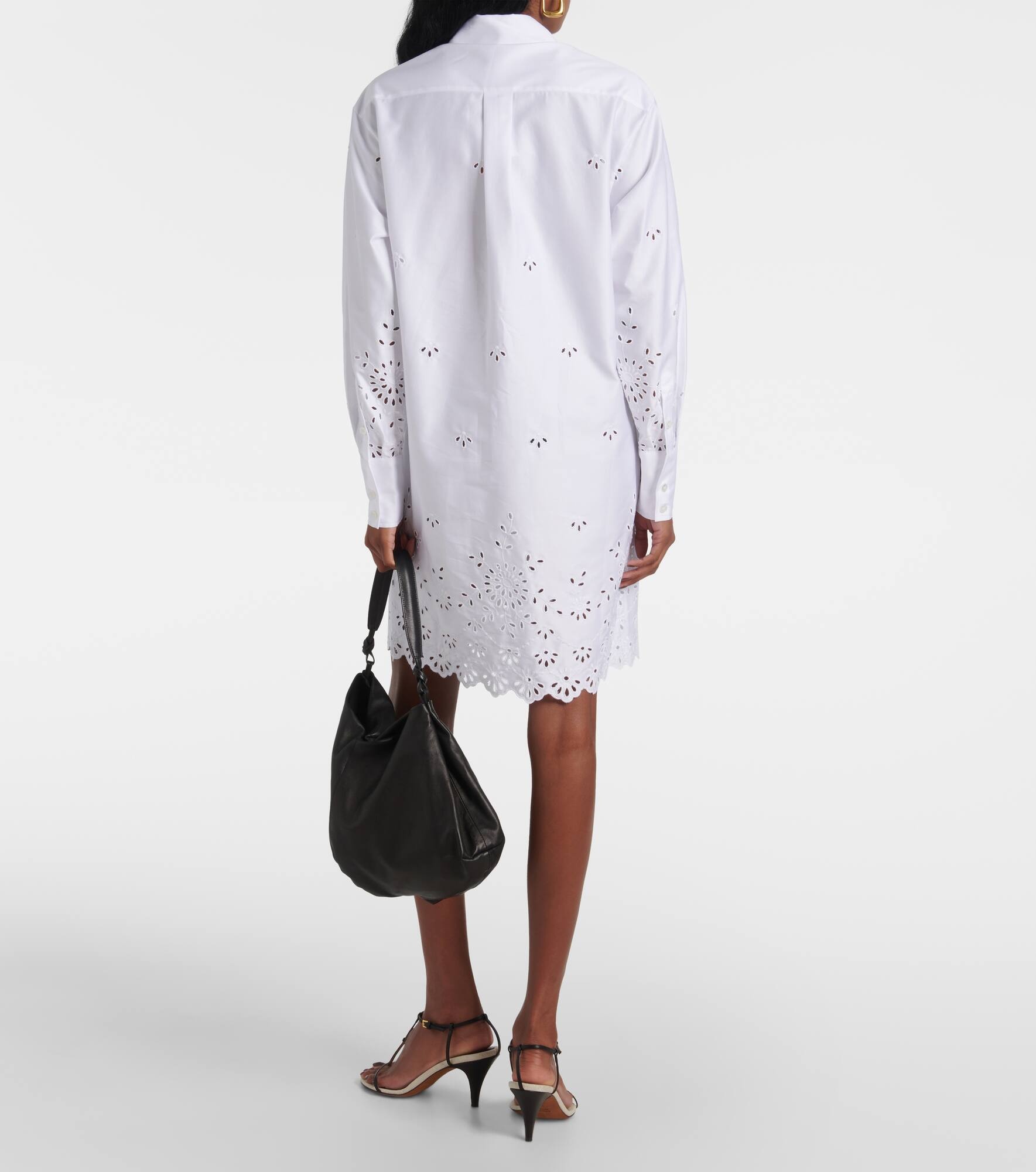 Morton cotton-blend minidress - 3