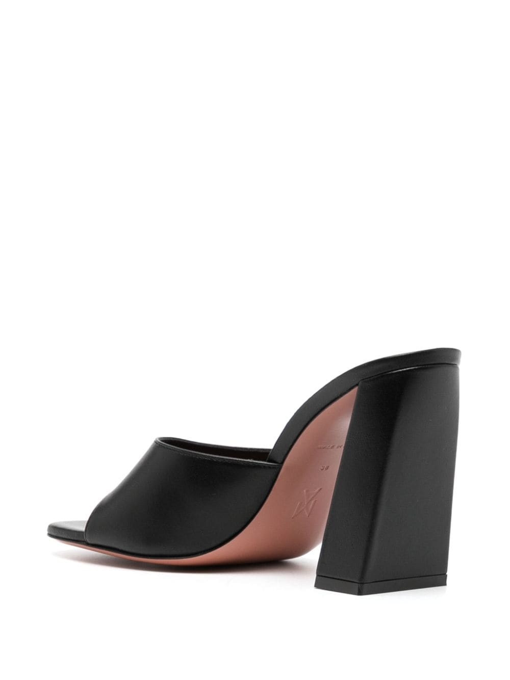 95mm Brigitte leather mules - 3