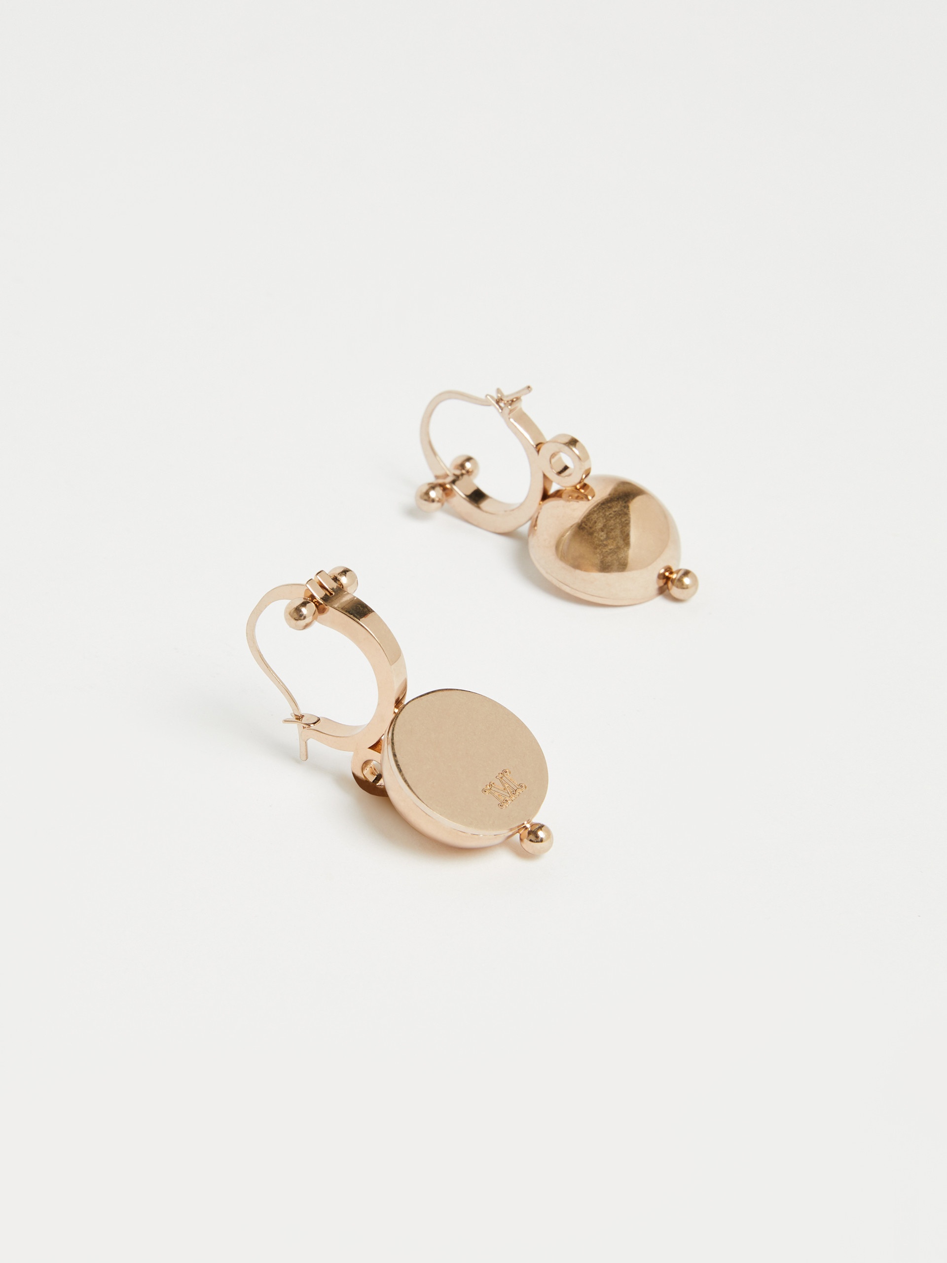 SEMIBALL Metal half-sphere earrings - 2