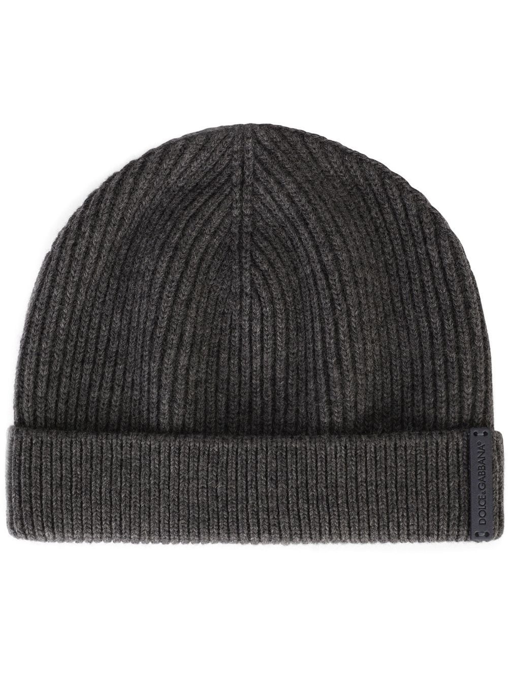 fine-ribbed beanie - 1