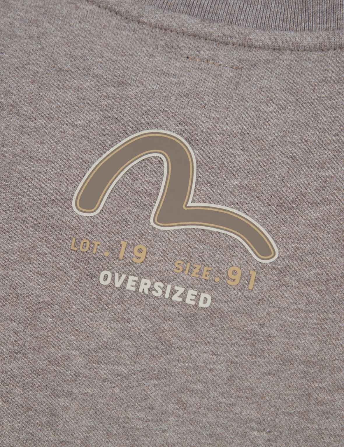RETRO LOGO PRINT OVERSIZED SWEATSHIRT - 10