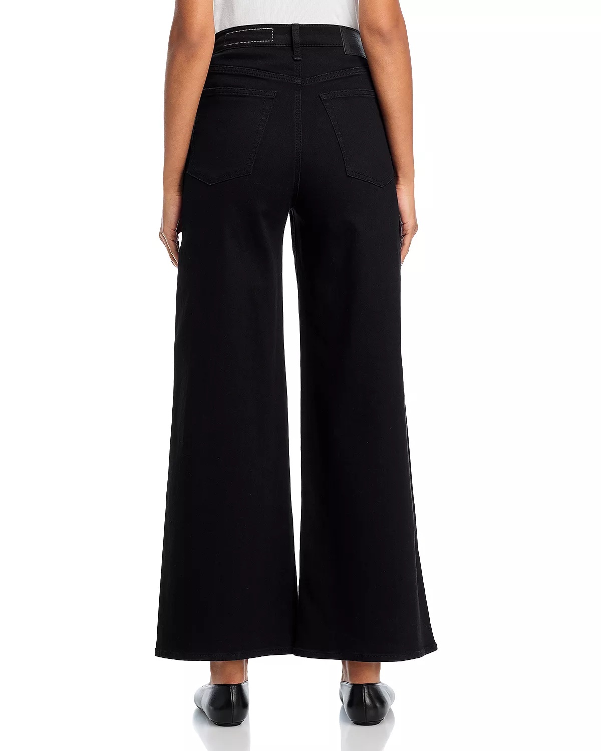 Flexi Sofie High Rise Wide Leg Jeans in Black - 3