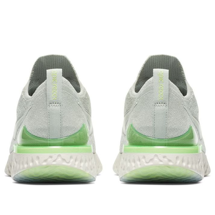 (WMNS) Nike Epic React Flyknit 2 'Silver Lime' BQ8927-005 - 4