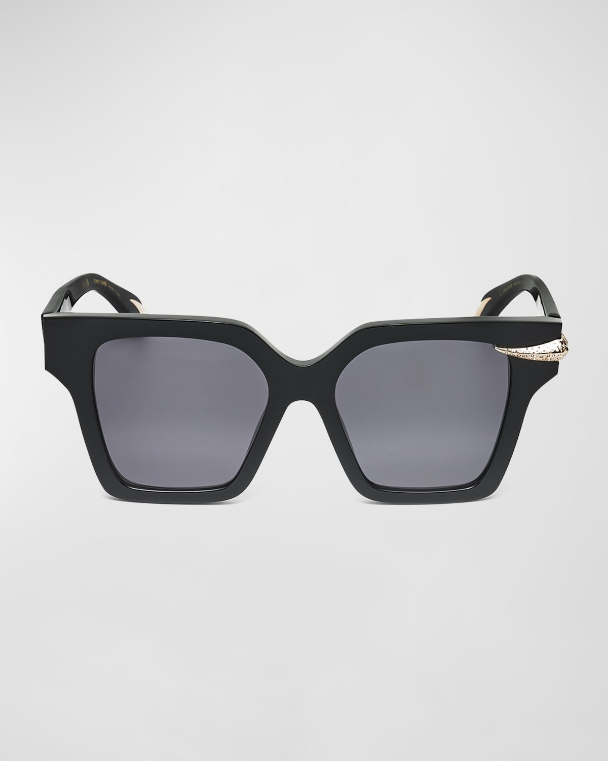 Embellished Acetate Square Sunglasses - 3