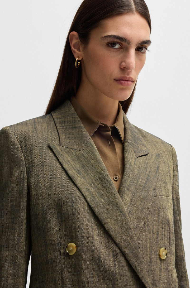 REGULAR-FIT DOUBLE-BREASTED BLAZER 5