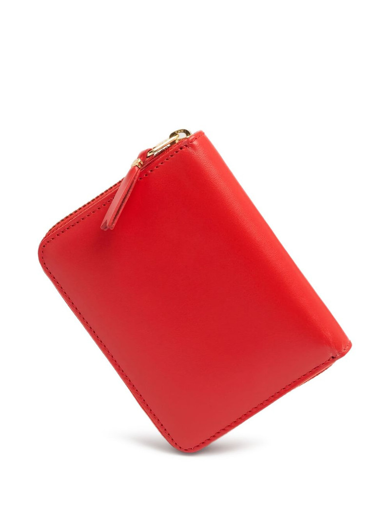 Comme Des Garçons zipped leather wallet outlook