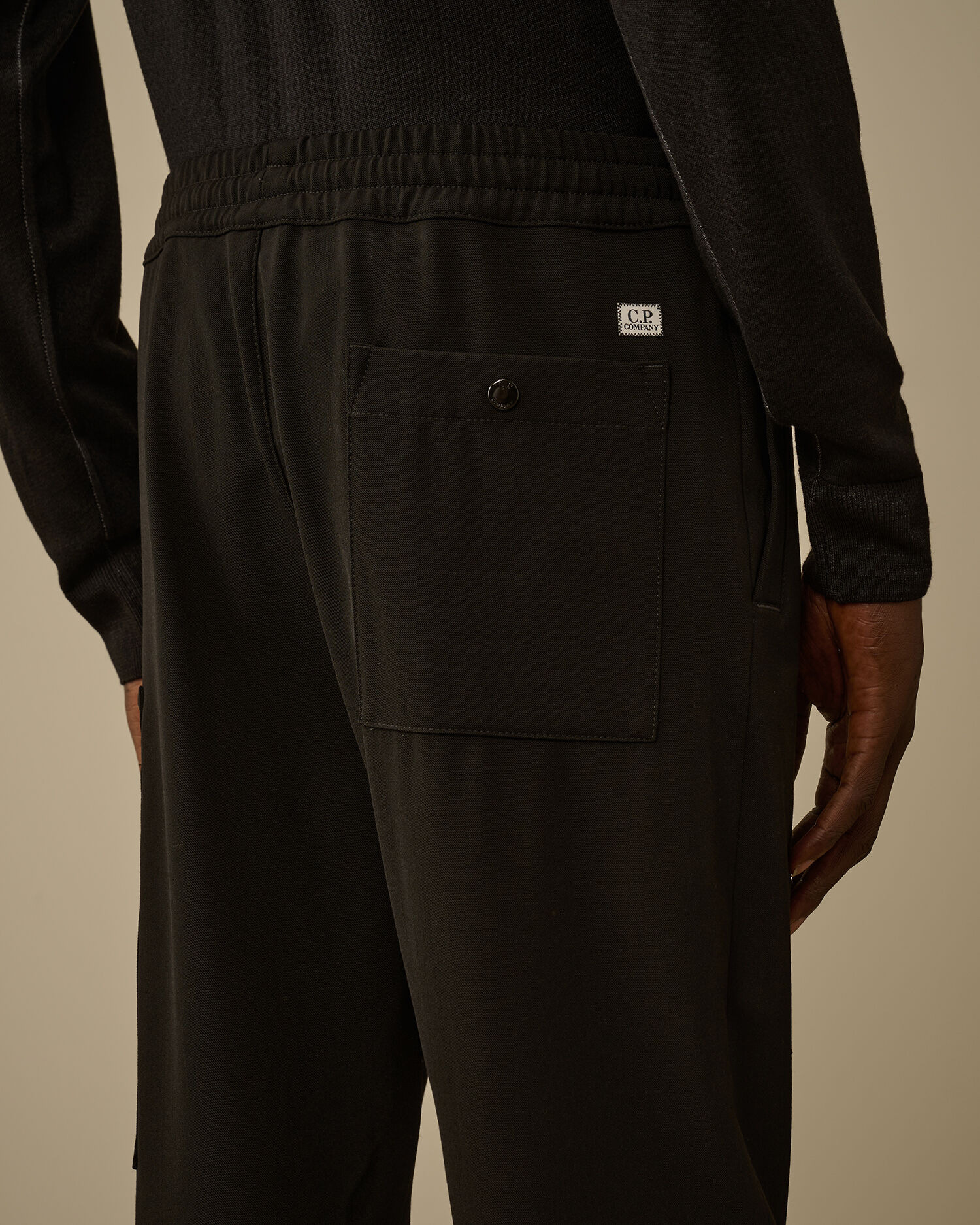 Wool Gabardine Regular Cargo Pants - 6