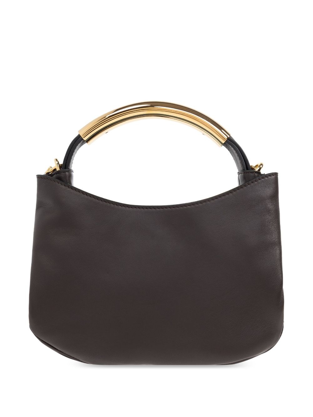 leather tote bag - 3
