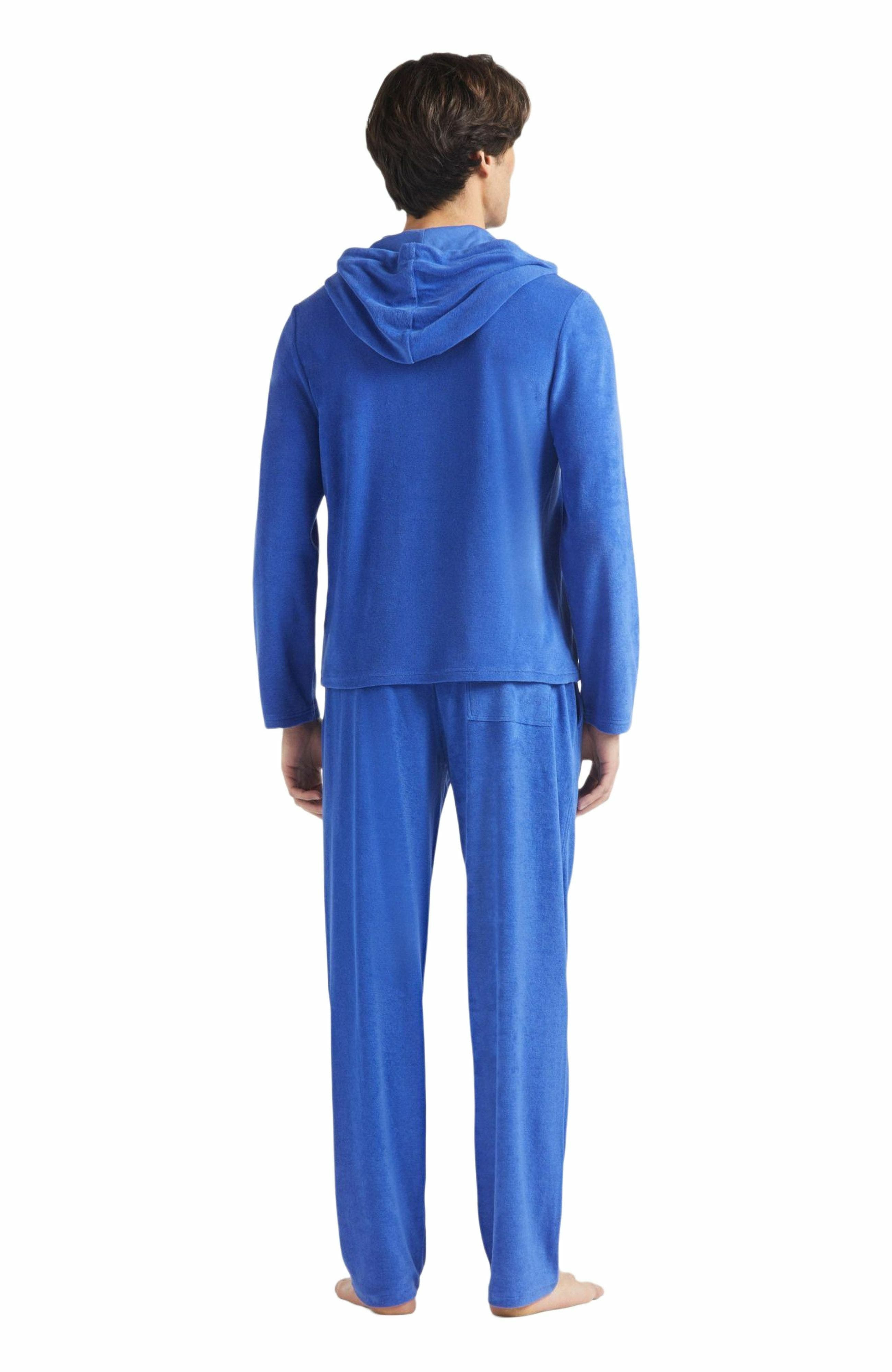 Vilebrequin Men's Terry Long Sleeve Hooded T-Shirt in Marrakech at Nordstrom - 4