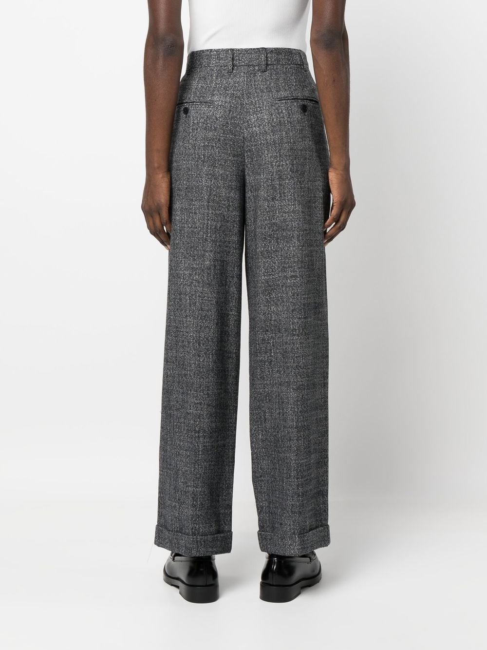 straight-leg trousers - 4