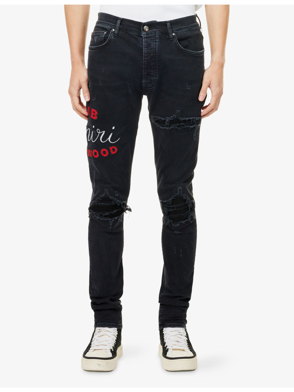 Club Amiri MX1 Stretch-Denim Blend Jeans - 3