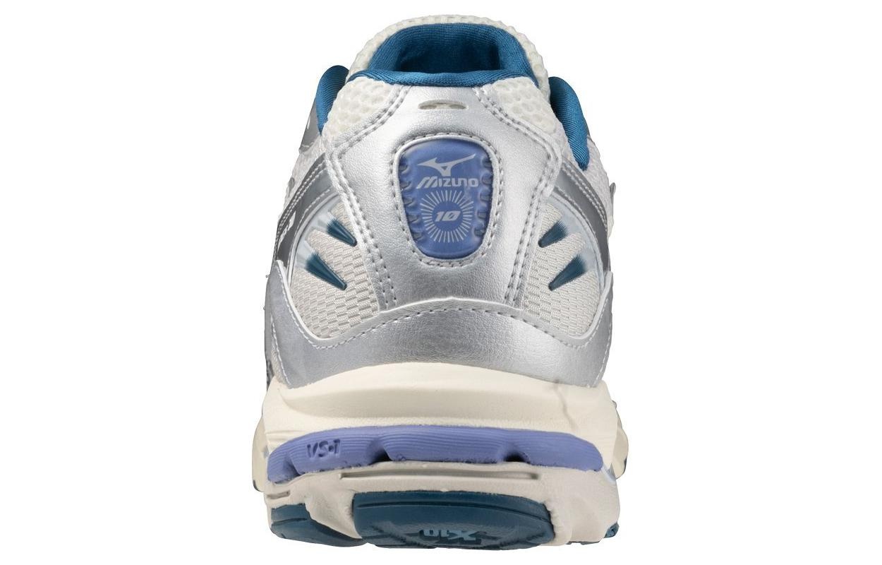 Mizuno Wave Rider 10 'White Silver Blue' D1GA243101 - 4