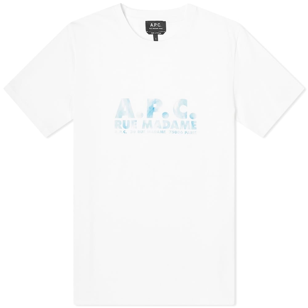 A.P.C. Bobby Address Logo Tee - 1