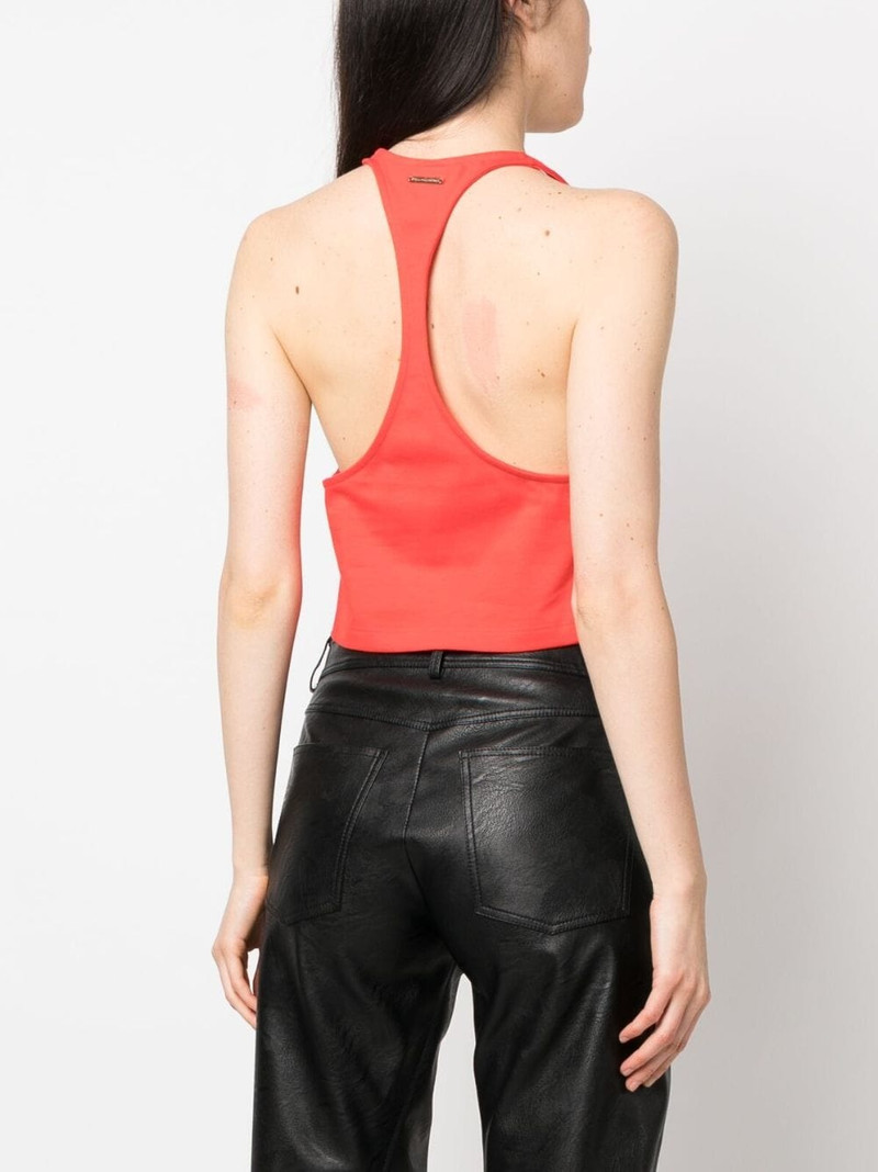 logo-print tank top 4
