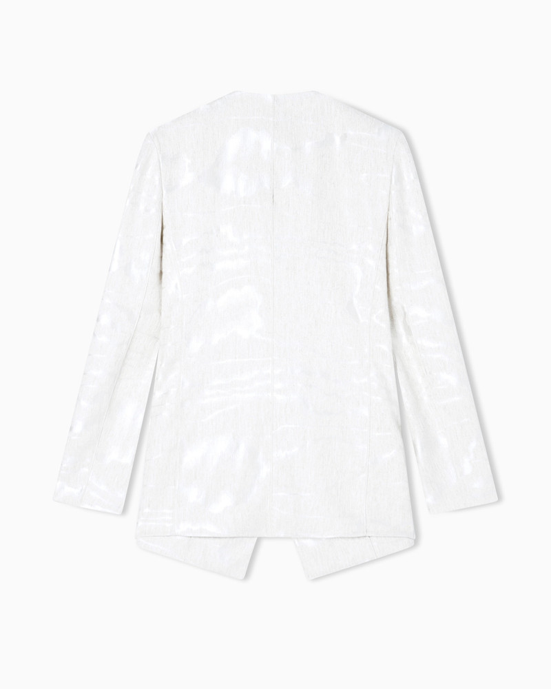 MOIRÉ LINEN JACKET 3