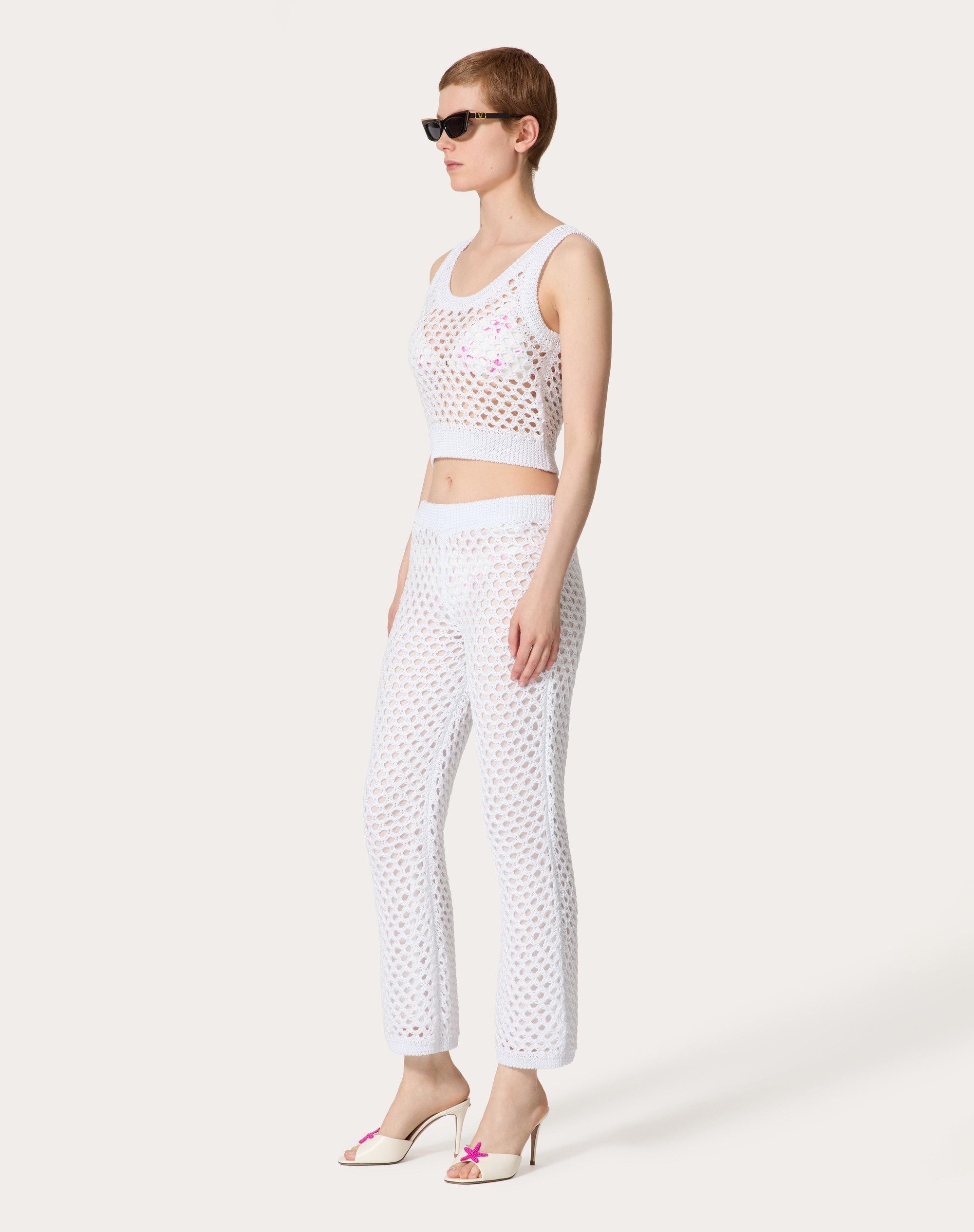 VISCOSE, LUREX AND SEQUIN TOP - 2
