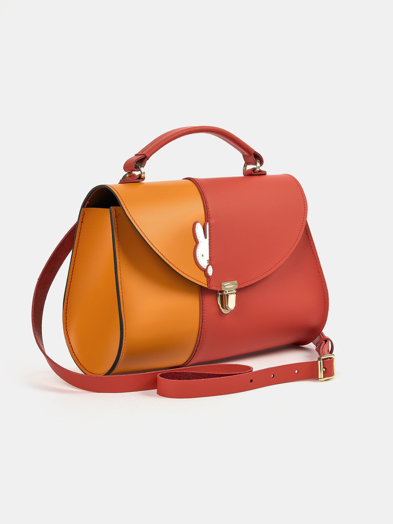 The Hiding Miffy Poppy - Carrot Orange, Windsor Tan & Brilliant White 5