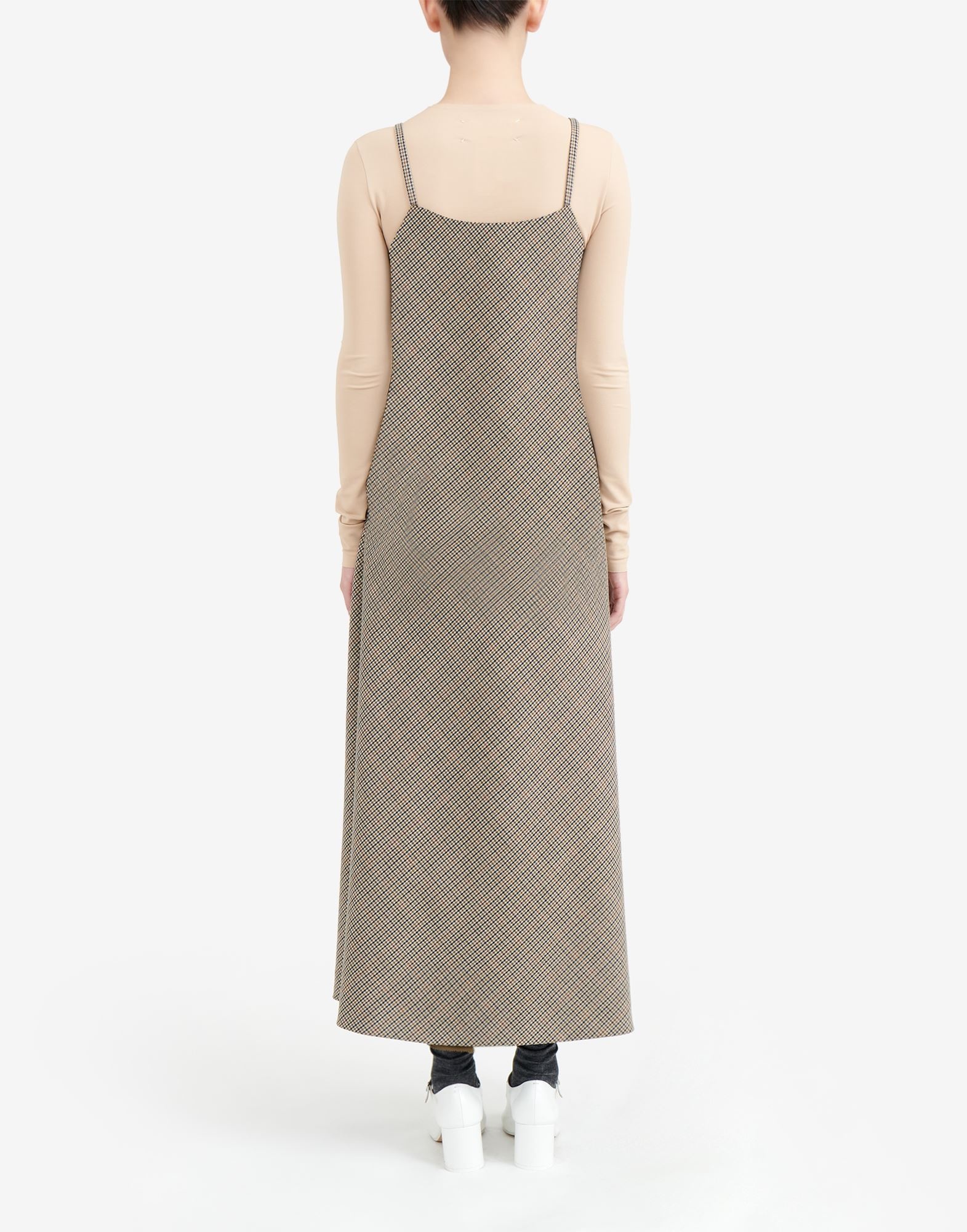 Houndstooth maxi dress - 4