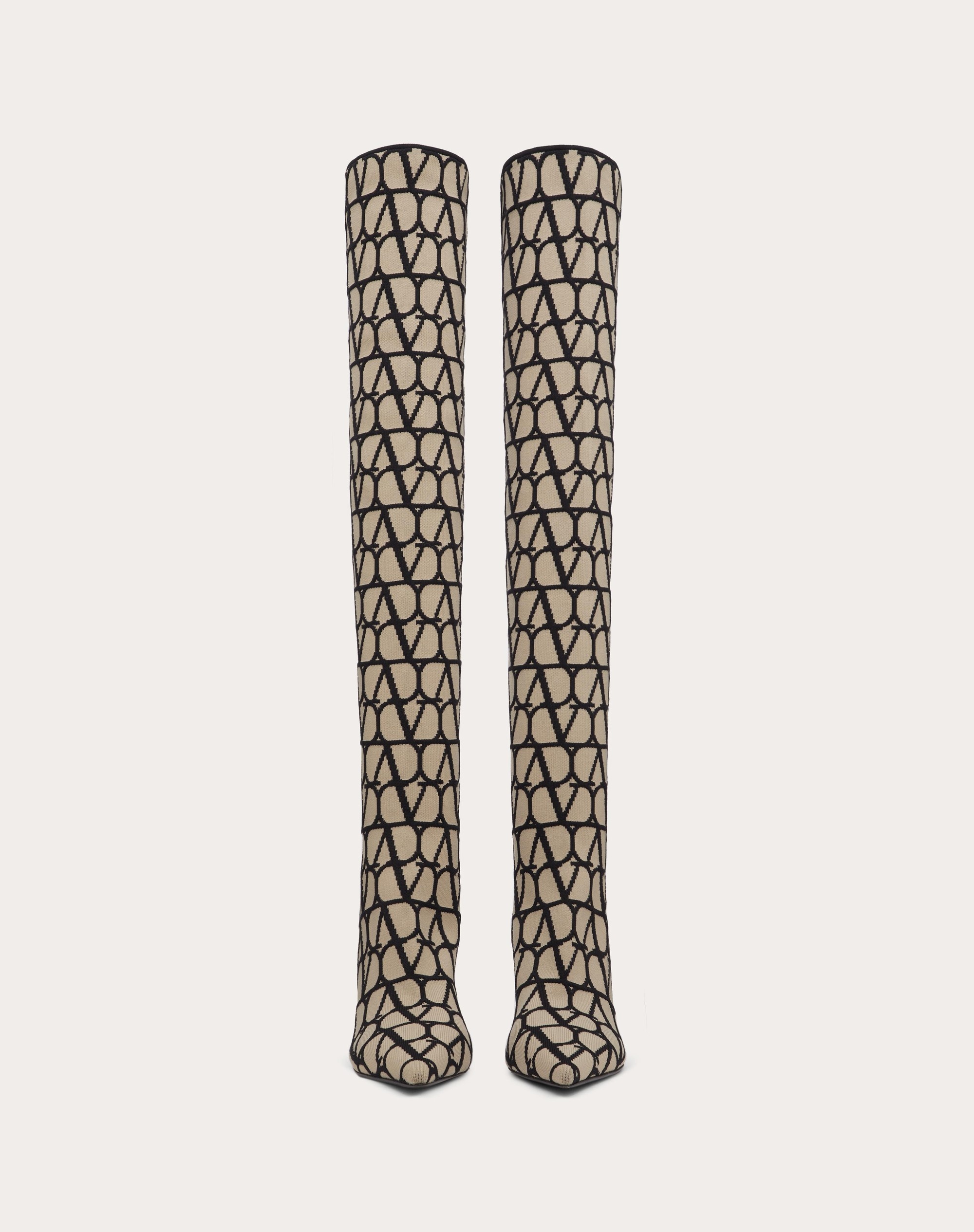TOILE ICONOGRAPHE STRETCH KNIT OVER-THE-KNEE BOOT 75MM - 4